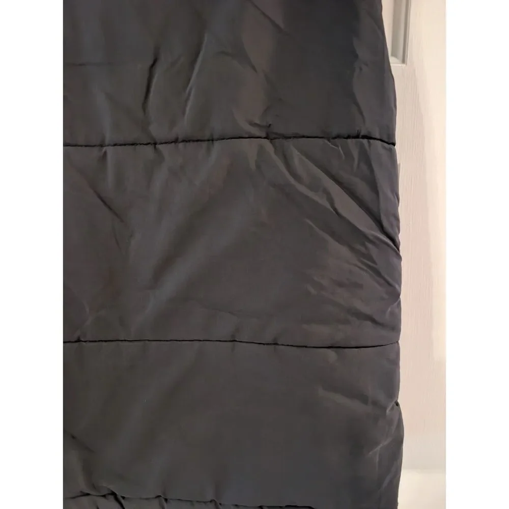 Levi's Men's Quilted Puffer Vest Size M Black Western Snap Front